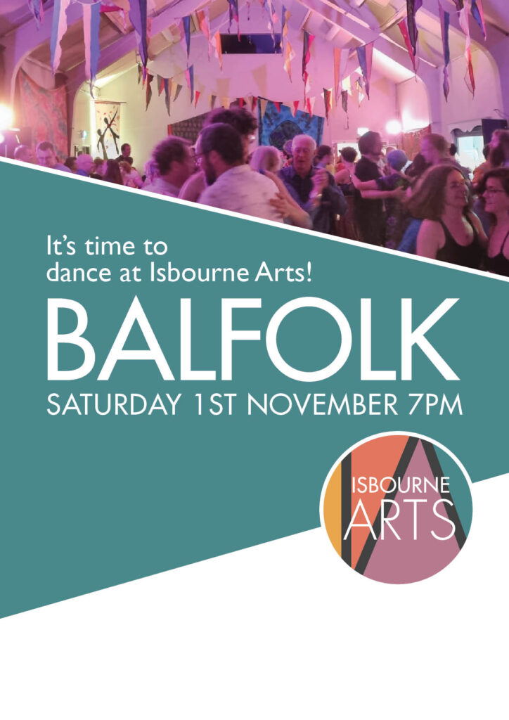 Poster for Balfolk at Isbourne Arts