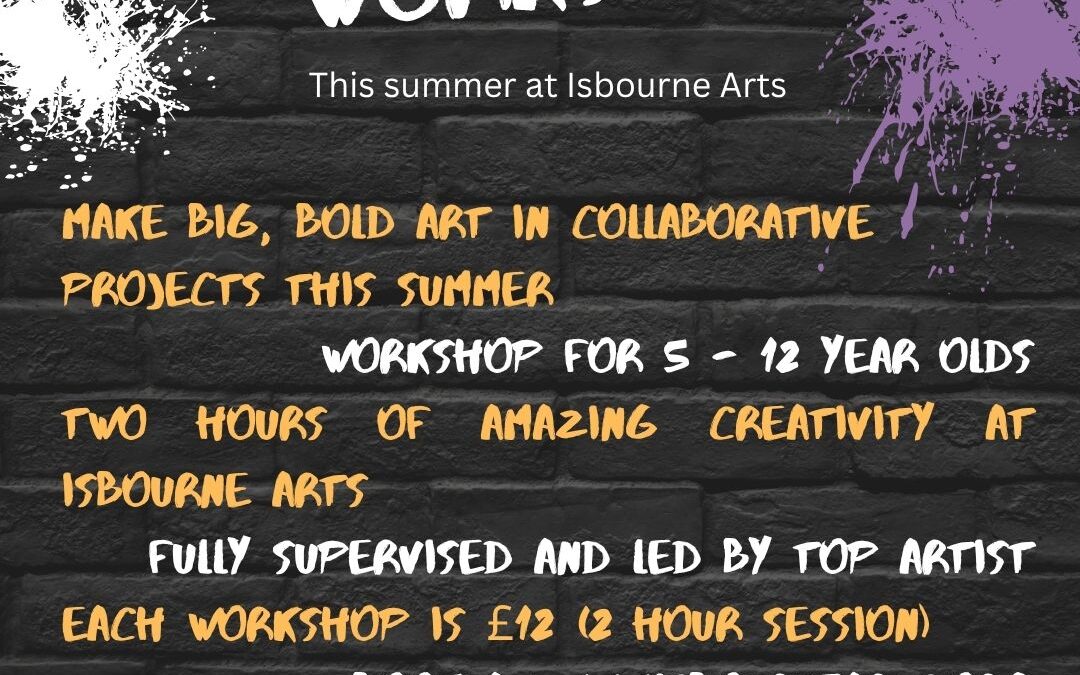 Street Art Workshops, August 13 and 14